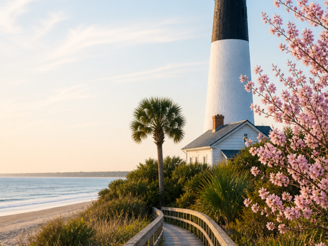 Lighthouse Walks & Coastal Views in Spring
