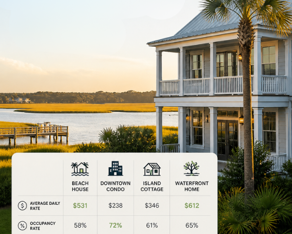 What Type of Short-Term Rental Performs Best in the Lowcountry? Here’s What the Numbers Suggest